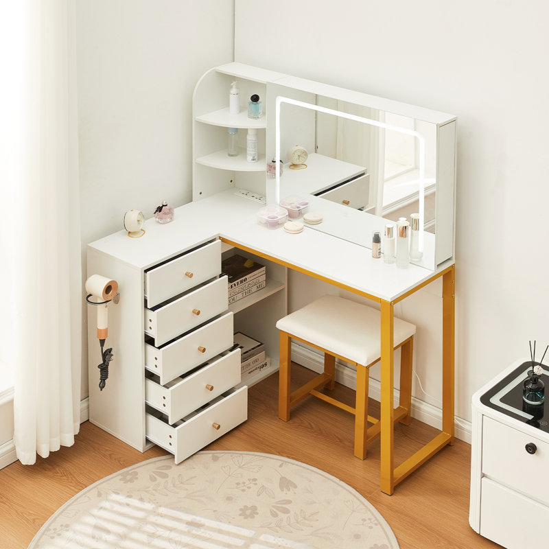 Dressing Table with Mirror