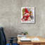 «Epic Graffiti« A Little Piggy In A Red Hat And A Scarf »par Kajenna Art, art mural sur toile, 20 po x 24 po-117052026