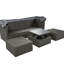 Patio gris avec siège relevable et réglable-607063080-607063086