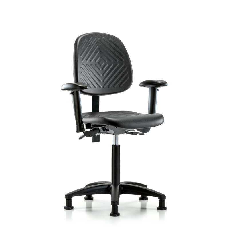 Kai Task Chair, Glides, Included, Adjustable