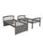 Jardine Twin over Twin 3 Drawer Standard Bunk Bed with Trundle by Harriet Bee-1155811288