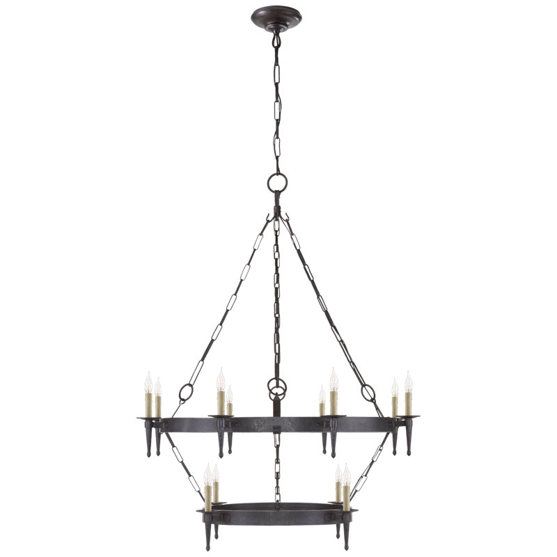 Ralph Lauren Branson 12 Light Chandelier