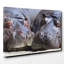 Two Hippos Hippopotamus - Wrapped Canvas-19093019