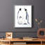 «Emperor Penguins II», reproduction encadrée - bois massif-1466295830-1466295831