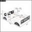 Lit plateforme classique avec roulettes en forme de voiture, parfait pour les chambres d'enfants et les espaces créatifs-1979923370