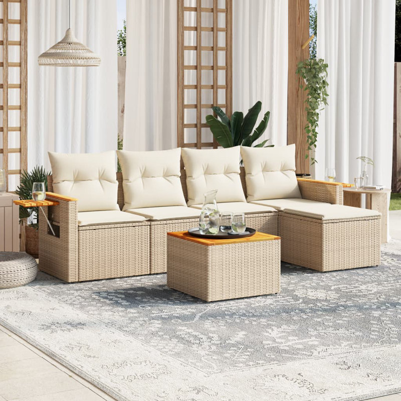 Ensemble de canapé de jardin Vidaxl