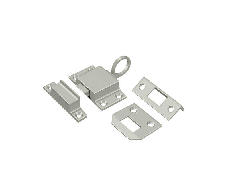 Attache de traverse Deltana TC80U15 en nickel brossé, Nickel brossé