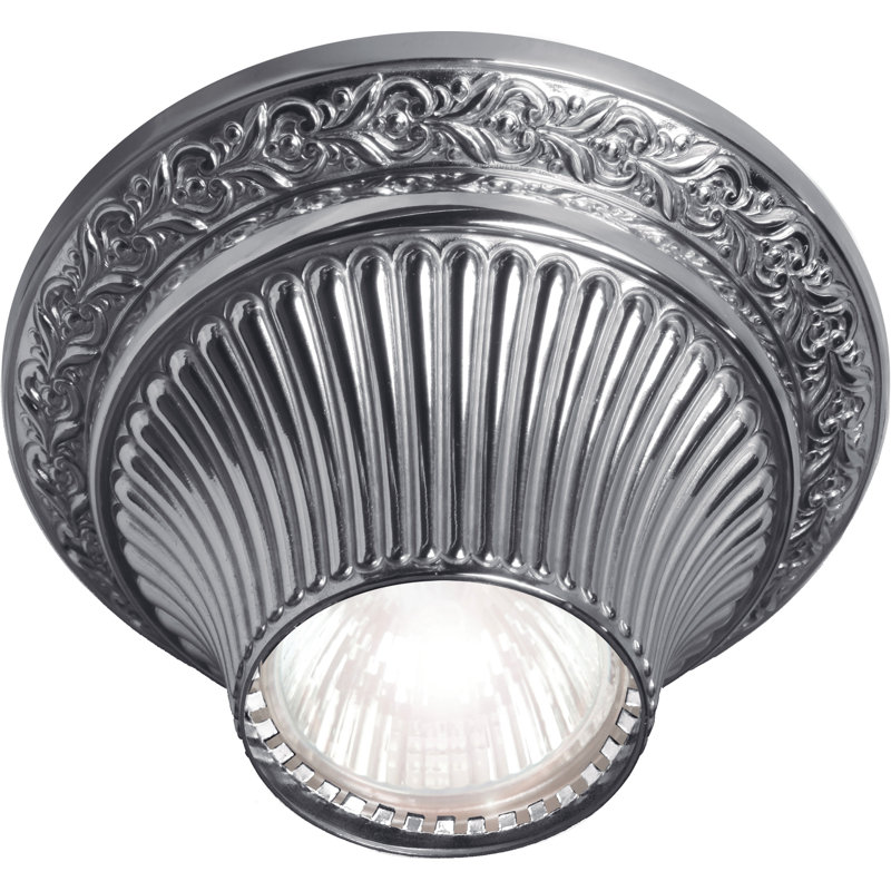 Franke LED Semi Flush Mount, Bright Chrome