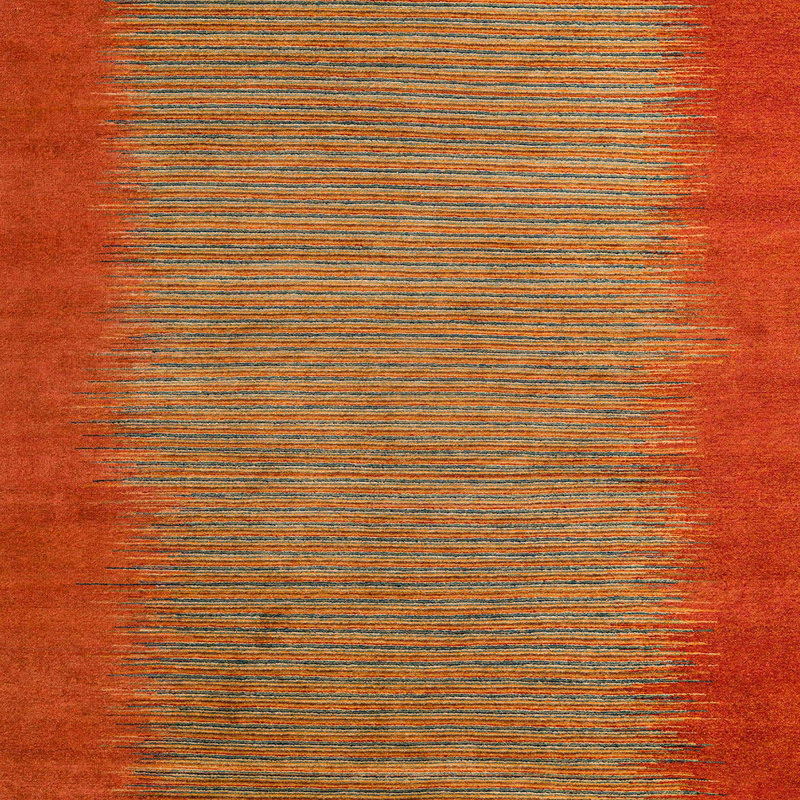 Tapis abstrait moderne 4697, Carré 4 pi