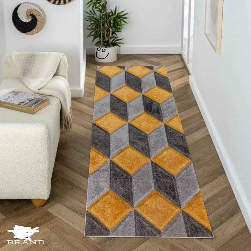 Shag Area Rug, Rectangle 60 x 110 cm