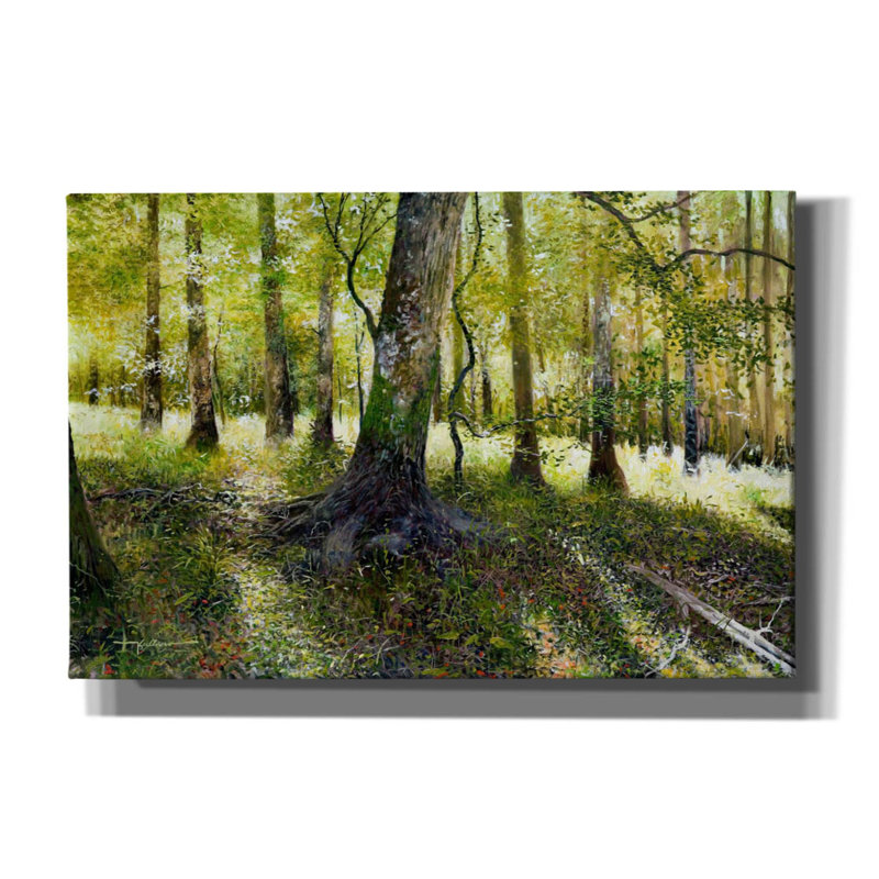 Millwood Pines, «Little Econ River» par Kent Sullivan, art mural sur toile, H 12 po x l 18 po x P 0,75 po