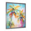 Kuerten Popart Palm Trees III - Palmiers et palmiers, reproduction d'art encadrée-1934229709-1934229704-1898342685