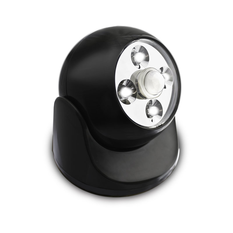 Battery Powered Convenience Battery Powered Integrated LED Deck Light, Bronze
