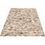 Tapis gris vache fait main Chisholm