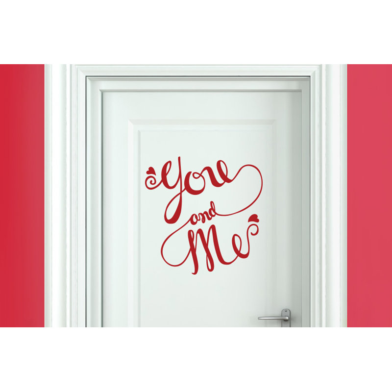 Wall Decal, Dark Red