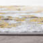 Tapis abstrait en polypropylène tissé à la machine Stelia gris / jaune / blanc-1984920766