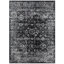 Tapis persan tissé délavé rétro