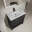 Meuble-lavabo 30 po avec lavabo en céramique-442320917