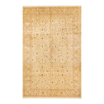Classic One-of-a-Kind 6' 0" X 9' 5" Hand Knotted Area Rug