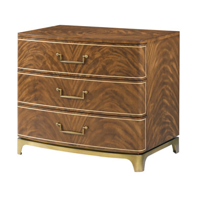 Spencer London 3 - Drawer Nightstand