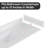 21.25"W x 4" H Quartz Carrara White Vanity Sidesplash