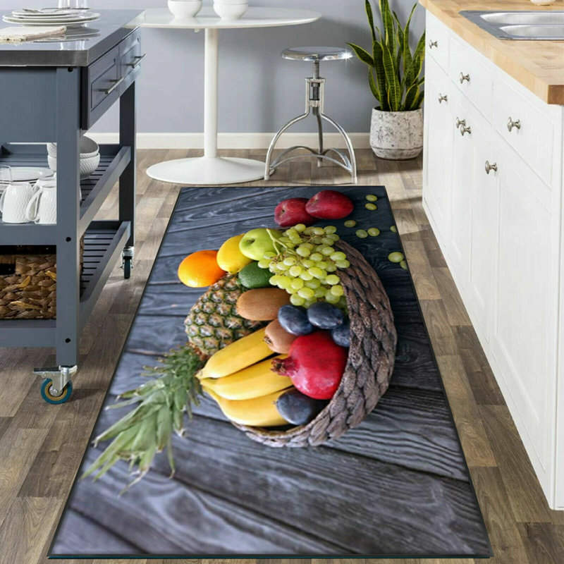 Herstein No Pattern And Not Solid Colour Area Rug Set, Runner 50 x 150cm