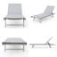 Chaise longue d'extérieur Salton pour la détente au bord de la piscine et dans le jardin