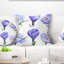 Crocus dessinés à la main - coussin imprimé floral-31479654-31479658