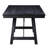 Koester Black Rectangular Trestle Dining Table