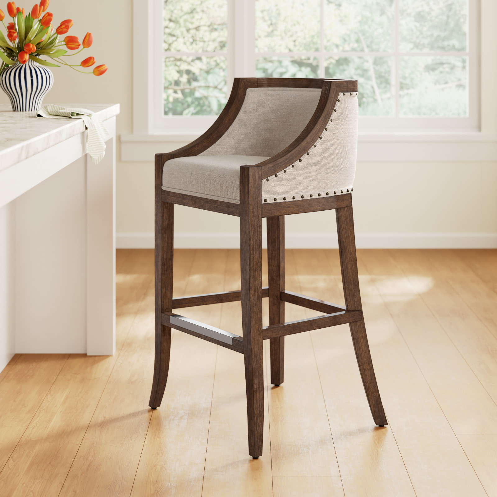 Celestial Bar Stool, Bar Stool (30" Seat Height)