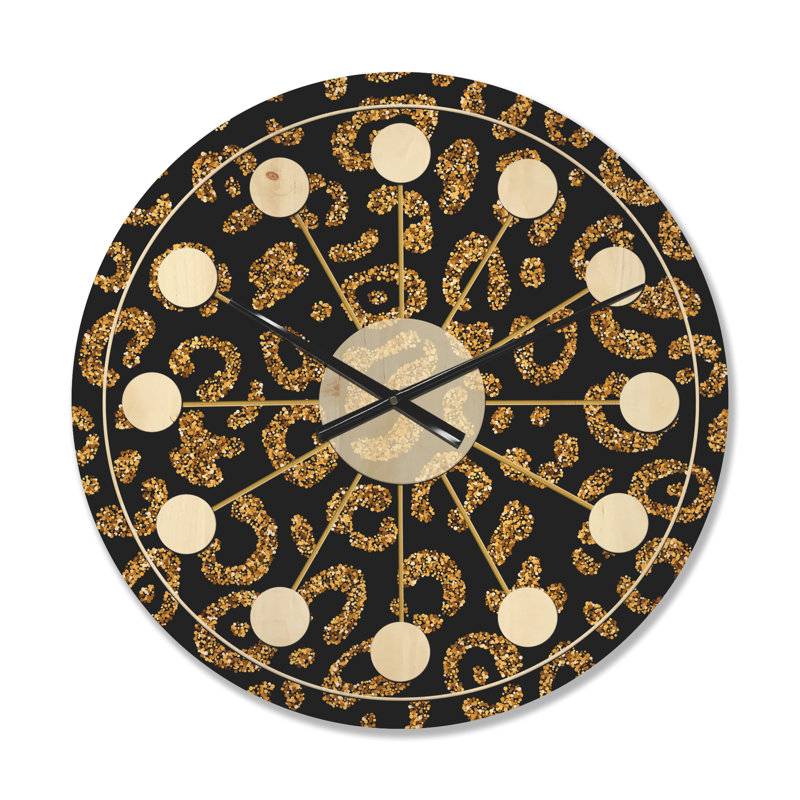 Horloge murale Mid-Century, Moyenne