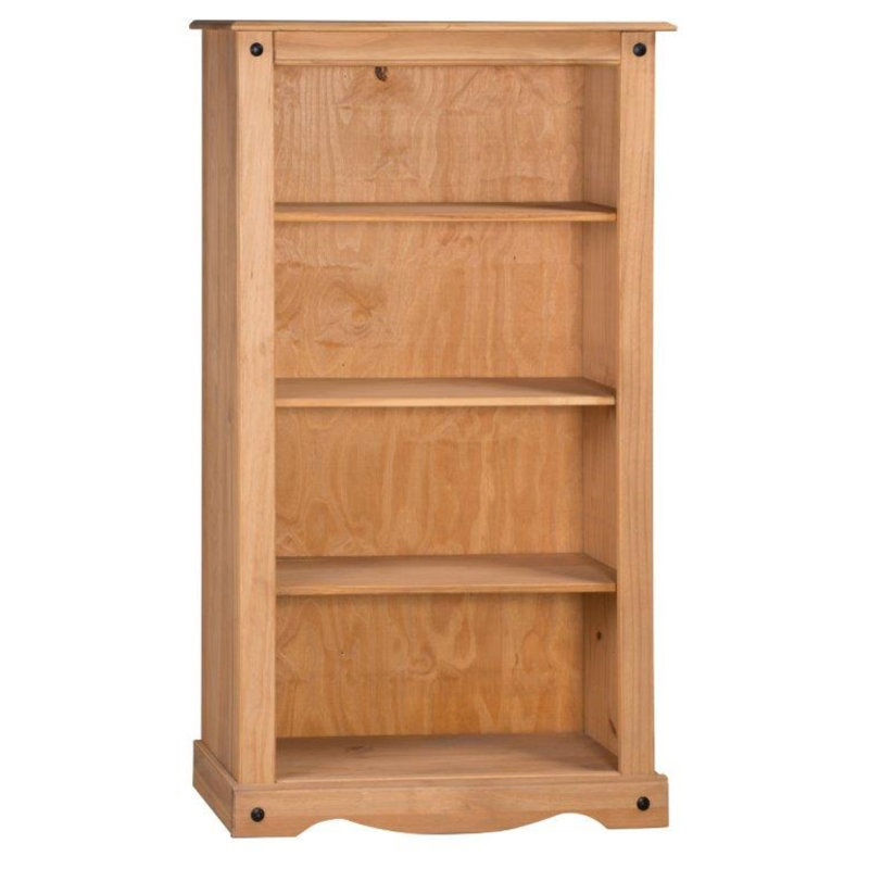 Palmea 150cm H x 82cm W Standard Bookcase, Antique Wax