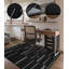 Protecteur de plancher de tapis de chaise et rehausseur de style pour les espaces de bureau à domicile ou de salle à manger-119542202