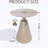 Templa Aluminum Round Outdoor Side Table-33876302-33876306