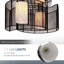 Modern Chandelier Semi-Flush Mount Ceiling Light-67202427