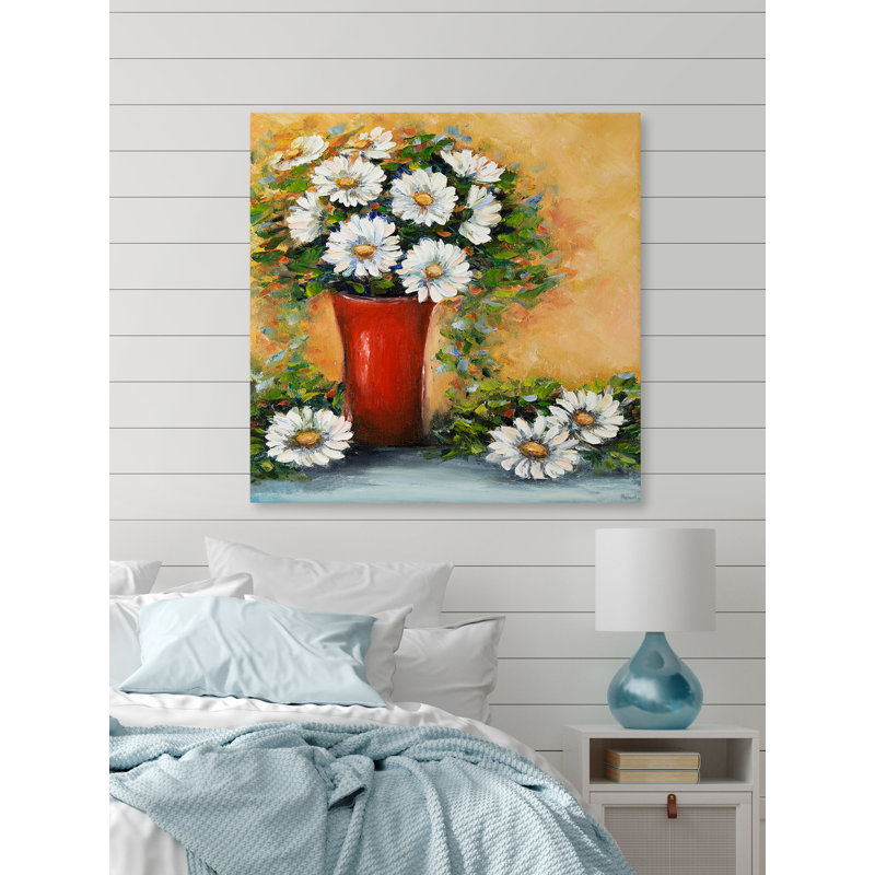 My Favorite Flower 1 Piece Wrapped Canvas Painting, 45cm H x 45cm W x 2cm D