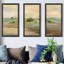 "Path To The Farm" par Silvia Vassileva, impression sur acrylique 3 pièces-24870622