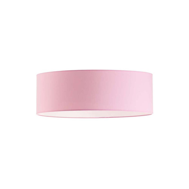 Audrionna Flush Mount, Light Pink, 20cm H x 50cm W x 50cm D