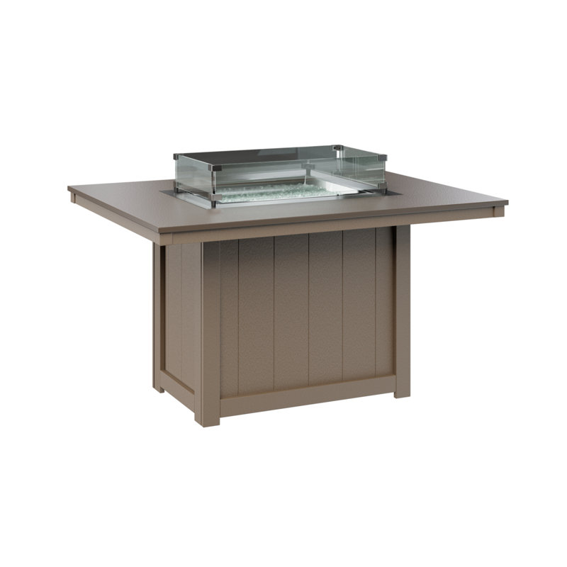 Foyer de table rectangulaire 54 po Berlin Gardens Donoma, H 30 po x l 41 po x P 54 po