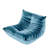 Boneless Armless Lazy Sofa Bean Bag Floor Chair - Soft Dutch Velvet Upholstery - Fun Design for Living Room-1297605048