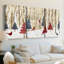 Christmas Holiday Art CDVII  -Custom Wrapped Gallery Canvas - 3 Pieces-645822325