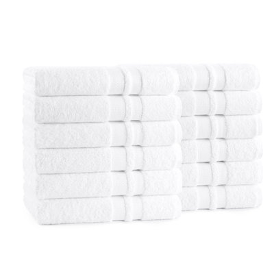 Magellan Bath Towel 27x54 White (12/Pack)