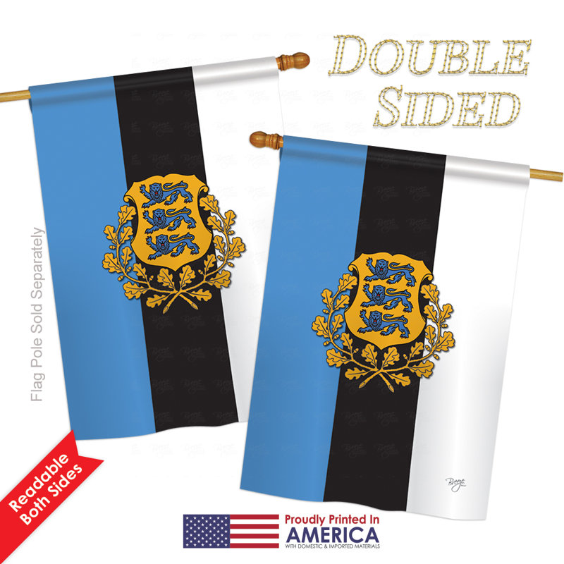 Double Sided Polyester, 40" H x 28" W