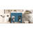 36'' Bathroom Vanity With Resin Sink Combo, Solid Wood Frame Bathroom Storage Cabinet, Freestanding Vanity Set With 5 Drawers& Soft Closing Doors