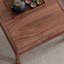 Table basse en bois massif de style minimaliste rétro
