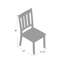 Rhem Upholstered Slat Back Dining Chair-48031786