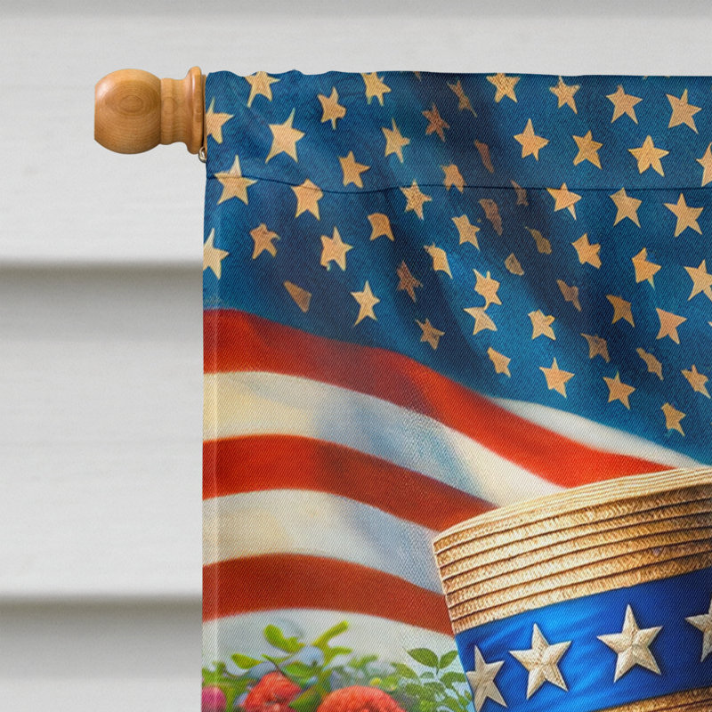 Drapeau «All American House», Bedlington Terrier