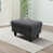 Noir / gris 100% coton
