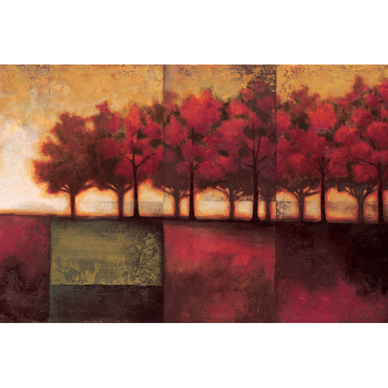Bold Tree Horizon - Wrapped Canvas Print, 51cm H x 76cm W x 3.8cm D