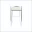 Tabouret de bar empilable contemporain de 76 cm (30 po) en acier inoxydable - Ensemble de 3-134674213-134674220-134674221